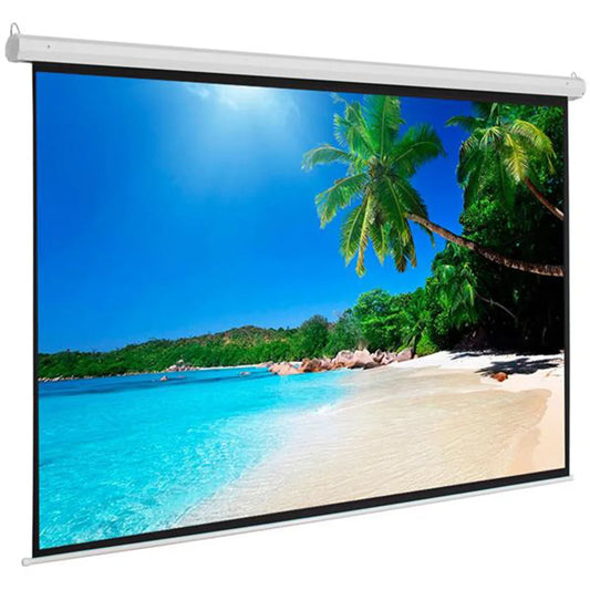 100 INCH 4:3 Manual Projector Screen Matte White