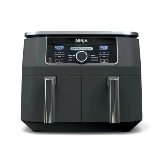 AD150 Foodi 8 Quart 6-in-1 DualZone 2-Basket Air Fryer with 2 Independent Frying Baskets for Simultaneous Cooking Smart Finish