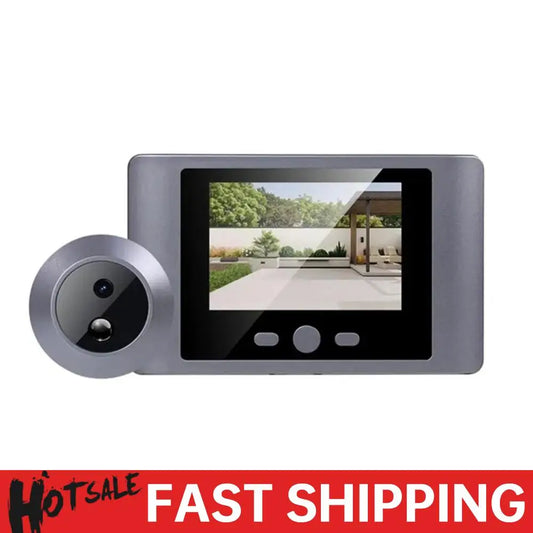 Mini Peephole Smart Wireless Door Viewer Camera PIR Motion Detection Digital Peephole Eye Viewer 2000mAh Doorbell Door Camera