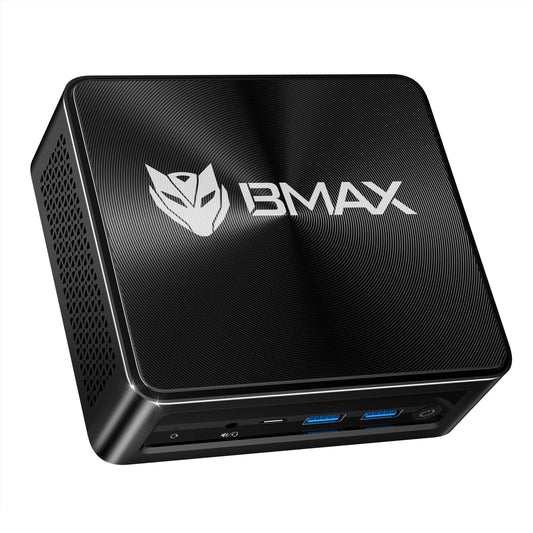 BMAX B5A Pro Mini PC | AMD Ryzen 7 5825U/5700U | Radeon Graphics | 16GB+512GB | Win11 Pro | 4K@60Hz | USB4 | Ultra-Slim